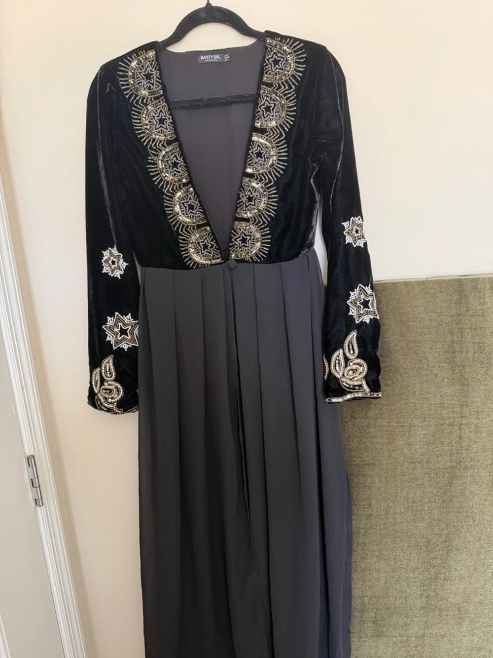 blue suit dressing Outfit Nothing beats the presence NONE OF YOUR BUSINESS emo_veil Size:Small